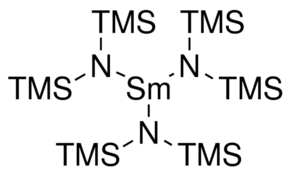 Tris[N,N-bis(trimethylsilyl)amide]samarium(III) - CAS:35789-01-6 - Samarium tris(hexamethyldisilazide), 1,1,1-Trimethyl-N-(trimethylsilyl)silanamine samarium(III) salt, Samarium tris(hexamethylsilazide), Tris(1,1,1,3,3,3-hexamethyldisilazanato)samarium